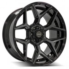 4P06-20100-6D55-18BBT 20x10 6x135 6x139.7 ET-18 20" Velgen - RAM 1500 DT 4Play 4P06 | Gloss Zwart/Tinted | Set van 4 - 2019-2024