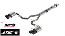 Mustang S650 Borla CBDHACF Ford Mustang Dark Horse Uitlaat - Borla Cat-Back ATAK (Carbon) | 2024+