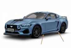 2024+ Ford Mustang S650 Side Skirts PFD Ford Mustang Side Skirt SET PFD 2024+