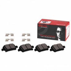 Front Brembo Brake Pads Cadillac CTS 2.0L 14-19 Cadillac CTS 2.0L Remblokken Vooraan BREMBO 2014-2019