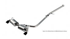 Bronco Sport 21+ 2.0L Uitlaat BORLA 140882CB S-Type BLACK