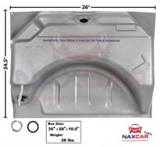 Dodge Charger Benzinetank 66-87 66-87 Benzine tank