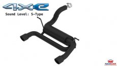 Jeep Wrangler JL 4xe Borla 11963CB Jeep JL Uitlaat 4xe Borla #11963CB S-Type BLACK