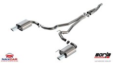 Mustang S650 Borla CBEBSRVS Ford Mustang EcoBoost Uitlaat - Borla Cat-Back S-Type (RVS) | 2024+