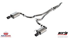 Mustang S650 Borla CBEBSCF Ford Mustang EcoBoost Uitlaat - Borla Cat-Back S-Type (Carbon) | 2024+