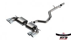 BORLA 141029 VW Golf MK8 POLISHED Uitlaat Borla