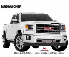 Bushwacker 40975-02 GMC Sierra Spatbordverbreders Extend BUSHWACKER - 2016-2018