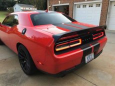 Dodge Challenger Spoiler SRT Hellcat Redeye Style Challenger Spoiler SRT Hellcat Redeye Style
