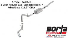 Chevrolet Silverado 19-22 BORLA 140805 Silverado Uitlaat BORLA 140805 S-Type 5.3L V8 19-22