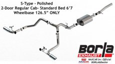 Chevrolet Silverado 19-22 BORLA 140842 Silverado Uitlaat BORLA 140842 S-Type 5.3L V8 19-22