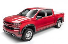 Bushwacker 40930-02 Chevrolet Silverado Spatbordverbreders OE Style Bushwacker - 2019-2021