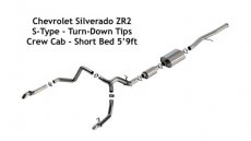 Chevrolet Silverado ZR2 BORLA 140914 Silverado Uitlaat BORLA 140914 S-Type 6.2L ZR2 22+