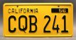 Christine Nummerplaat CQB 241 Christine Nummerplaat CQB 241