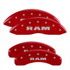 MGP Caliper Covers 55006SRAMRD Dodge Ram Remklauw Covers RAM Rood - MGP - 2019-2024