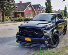 Dodge Ram Front Lip Custom 13-18 Dodge RAM Front Lip 2013-2018 - Custom