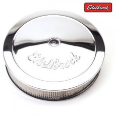 Edelbrock 1221 Air Filter Cleaner Chrome Luchtfilter Edelbrock  Behuizing Chrome 14" EDL-1221