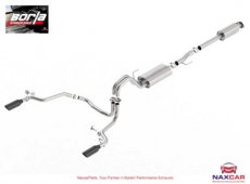 Ford F150 Borla 140615BC S-Type BLACK 15-20 Ford F-150 Uitlaat Borla #140615BC S-Type BLACK - 2015-2020