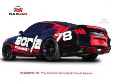 Ford Mustang GT Borla 11887 S-Type 15-17 Ford Mustang 15-17 GT Uitlaat Dempers BORLA S-Type
