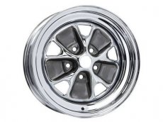 Ford Styled Steel Wheel Charcoal Velg Ford Style Staal - Chroom Charcoal