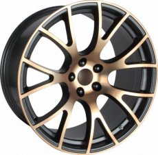 Challenger Velg Hellcat Replica Brons-Zwart 1