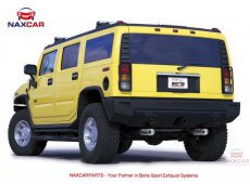 Hummer H2 6.0L Borla 140037 Touring H2 Uitlaat Borla #140037 Touring