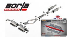 Jeep Grand Cherokee Exhaust 140955 2022+ Jeep Grand Cherokee Uitlaat 3.6L - Borla S-Type 2022+