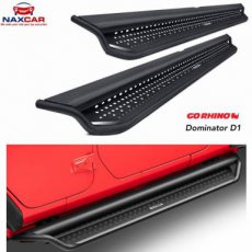 Go Rhino Dominator D1 JLJT Jeep JL Side Steps Dominator D1