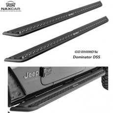 Go Rhino Dominator DSS JLJT Jeep JL Side Steps Dominator DSS