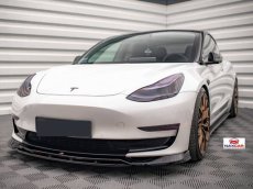 Tesla Model 3 Bodykit Aero ABS V2.1 Gloss Black Tesla Model 3 Bodykit Aero V2.1 ABS Glanzend 2017-2022
