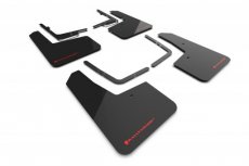 RallyArmor MF73-UR-BLK-RD RallyArmor Ford Raptor 2022+ Zwarte Spatlappen Rood Logo