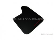 RallyArmor Universele Basic Spatlappen Set ROOD Logo