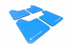 RallyArmor Universele UR Spatlappen Set BLAUW/WIT Logo