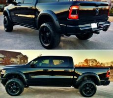 FF-20130 Dodge RAM Spatbordverbreders Bouten - 2019-2024