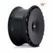 Rotiform Aero Disc Black 32170-AC-18B 18" Rotiform Aero Disc RSE LAS-R ZWART