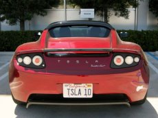 TSLA 10 SpaceX / Elon Musk Tesla Nummerplaat