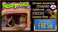 The Fresh Prince of Bel Air Nummerplaat The Fresh Prince of Bel Air Nummerplaat