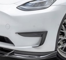 Vörsteiner TEV Vorsteiner Tesla Model Y Voorbumper Add-ons CARBON