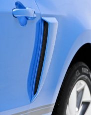 Ford Mustang Scoops 10-14 PUR 10-14 Mustang Zij Scoops PUR